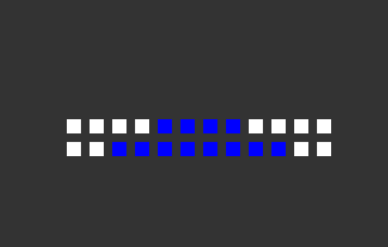 second row box shadow for logo twin 8 bit